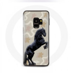 &Uuml;mbris Samsung Galaxy S9 friisi musta hobuse t&otilde;ugu jaoks
