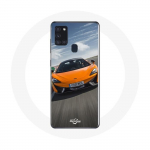 Samsung Galaxy A21S &uuml;mbris Formula 1 McLaren Orange