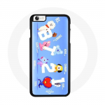 Coque pour Iphone 5 BTS Bangtan Sonyeondan BT21 Van Tata Chimmy Cooky Rj Koya Shooky Et Mang