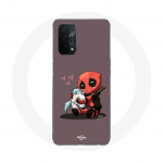 &Uuml;mbris Oppo A74 DeadPool &uuml;kssarvikule