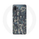 &Uuml;mbris Samsung Galaxy A02 Game of Thrones 8. hooajale Game of Thrones Plakati tegelased hall taust