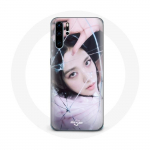 Coque pour Huawei P30 Blackpink Born Pink Affiche Teaser Jisoo Comeback Single Pink Venom 2022