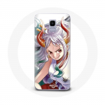 &Uuml;mbris Samsung Galaxy A6 2018 Yamato One Piece Anime plakati jaoks
