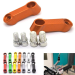 Applicable to Kawasaki Z250 Z300 Z650 Z900 Z800 Z1000 Z750 ER-6N ER6N motorcycle CNC rearview mirror riser extension bracket