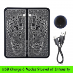 Elektriline EMS jalamassaaži padi Jalgade lihaste stimulaator jalamassaaži matt parandab vereringet, leevendab valu valu Tervishoid CHINA