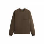 Kith Pikavarrukaline Quinn T-s&auml;rk, melange, unisex topid, pruun, KHM031317-266 M