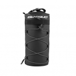 2,5-liitrine jalgratta juhtraua kott t&otilde;mblukuga Suure mahutavusega k&uuml;ljev&otilde;rkkotid Veekindlad, h&otilde;lpsasti paigaldatavad jalgratta juhtraua hoiukott must