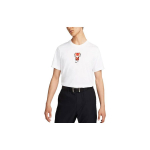 Nike Tiger Woods Frank Karikatuuritr&uuml;kiga &Uuml;mmarguse Kaelusega L&uuml;hikeste Varrukatega T-s&auml;rk Meeste Topid Valge DR7722-100 XL beige