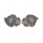 Retrosulamist mantli pandlaga krae klamber Leht kunstsulg kujuga siidist sall sall pandla v&ouml;&ouml; Fikseeritud pross v&ouml;&ouml;klamber