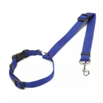 Lemmiklooma auto jalutusrihm Auto turvav&ouml;&ouml; Lemmiklooma jalutusrihm koera reguleeritav turvan&ouml;&ouml;r sinine