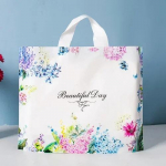 50 tk plastikust k&auml;ekottide riiete kauplus Ostlemine pakend kingituste hoiukoht kaasaskantav v&auml;rvipood universaalsed kotid &auml;ritasku jaoks 30x20x8cm