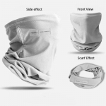 Suvine Ice Silk p&auml;ikesekaitsemask meestele naistele &otilde;ues rattas&otilde;idu n&auml;okate &uuml;hev&auml;rviline kaelam&auml;his UV-kaitsega k&otilde;rva bandana sall One Size helehall v&auml;rv