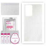 apgo Protective Skin Sticker for the back compatible with Samsung Galaxy Note 20 Ultra, Wrap Film, Foil, Vinyl - Pattern Matte Transparent