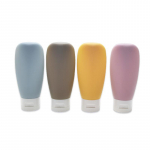 Travel Storage Bottle Cosmetics Shampoo Facial Cleanser k&auml;tekreem Lotion Empty Bottle S&auml;ilituspudeli komplekt 4pcs