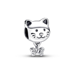 Uus S925 Sterling H&otilde;be Lemmikloom Kass Koer Rebane &Ouml;&ouml;kull Kilpkonn Loomade Seeria Elevant Amulett Helmes Sobib Originaal K&auml;ev&otilde;ru DIY Ehted