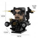 Ehitusplokk Titan Clock Man 2.0 Operaator Speakerman Drill Man Bricks Model