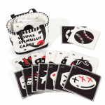 Montessori beebi visuaalne stimulatsioonikaartide m&auml;nguasi must valge suure kontrastsusega raamatud imiku lugemiseks kognitiivsed kaardid sensoorsed m&auml;nguasjad beebile