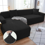 &Uuml;hev&auml;rvilised elastsed diivanikatted elutuppa Stretch Slipcover tugitooli diivani kate nurk L-kujuline sektsiooniline diivanikaitse 1seater 90-140cm 1PC