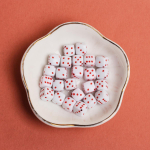 Kodu Peotarbed K&auml;ev&otilde;ru Kaelakee Kahev&auml;rvilised t&auml;ringuhelmed ehete valmistamiseks V&auml;ikese auguga tarvikud Ise ise 10 tk/partii ruudukujuline akr&uuml;&uuml;l