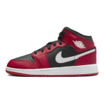 Air Jordan 1 Mid GS Gym Red Black White Laste tossud DQ8423-061 38 black