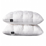 Kvaliteetne udusulgedega mugav padi hotellistiilis padi udusulepadja sisu puuvill valge hane udusulg kolmem&otilde;&otilde;tmeline kaelatoega padi sisu middle pillow 1pc