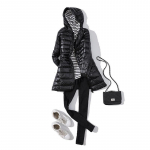 7XL 8XL Plus naiste pikk sulejope Talvine &uuml;likerge sulejope naistele kapuutsiga sulejope Naiste suures suuruses mantlid XL