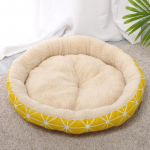 Prindi Kassi voodi V&auml;ike keskmine koera voodi padi Pehme puuvillane talvekorv Soe diivan Maja pestav voodi koeratarvikutele Large roosa