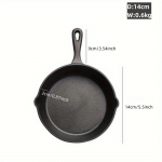 Mitmek&uuml;lgne malmist pann, mittenakkuv, ideaalne praadide ja munade jaoks, &uuml;hildub gaasi- ja induktsioonpliitidega, sobib ideaalselt v&auml;ljas telkimiseks ja koju 14CM