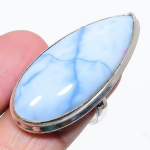 Natural Owyhee Opal Gemstone Handmade 925 Sterling Silver Ring Size 8 w4p53