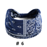 Boho peapaelad laia s&otilde;lmega juuksesall Lilletr&uuml;kiga juuksepael Elastne turbani pea&uuml;mbris veniv peapael Bandana Moodsad juuste aksessuaarid naistele