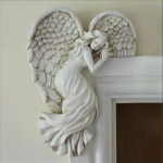 Ukseraam Inglitiivad seinaskulptuur Kaunistus Aed Kodukaunistus Salajane muinasjutt Vaigust skulptuur A