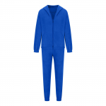 Naiste &uuml;hev&auml;rvilised pikkade varrukatega kapuutsiga V-kaelusega kapuutsid, &uuml;likond s&uuml;gistalvised lahtised laiad p&uuml;ksid L sinine