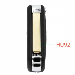 3 nuppu Auto Kokkupandav Klappv&otilde;tme Korpuse Kest Fob Fob LAND ROVER Range Rover Sport LR3 Discovery jaoks HU101