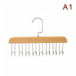 Puidust rihmad Kamisol riidenagi 8 konksud Lipsu m&uuml;tsid Korraldaja nagi Libisemisvastane Ruumis&auml;&auml;stlik Riidekapp R&otilde;ivaste Hoiuhoidik