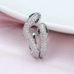 1tk Trend Statement Micro Pave Rainbow tsirkoonist k&otilde;rvar&otilde;ngad naistele Isiksus &scaron;ikk madu s&auml;rav kivist k&otilde;rvar&otilde;ngas k&otilde;rvamansett