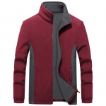 Suur suurus 7XL 8XL 9XL Meeste Softshell Fliisjakid Mehelik Soe Dressipluus Termokatted Tuulejakk Spordi Telkimine Meeste Riided 8XL punane