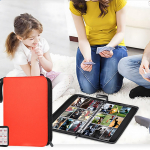 Kaardik&ouml;itja 9 taskuga, Premium lukuga kogumiskaardihoidja koos kaarditaskutega, Kogumiskaust mahutab 540 kaarti ja 30 eemaldatavat kogumiskaarditaskut One Size pruun