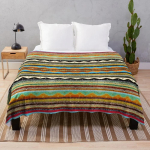 Boho Navajo mustriga tekk, fliistekk &uuml;lipehme hubane, kerge ja mugav soe diivanvoodile diivan, kuninganna 30x40in