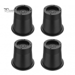 4 tk Reguleeritavad &Uuml;mmargused Voodi K&otilde;rgendajad Ring M&ouml;&ouml;bli K&otilde;rgendajad 3300 naela Kandev&otilde;ime Libisemiskindel Disain Tool Laua Lauajalgade T&otilde;stvad K&otilde;rgendajad 4pcs