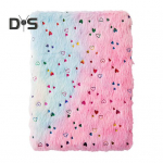 T&uuml;druku p&auml;evik m&auml;rkmik Vikerkaare s&uuml;dame mustriga pl&uuml;&uuml;sist lukuga p&auml;evik A5 Salajane p&auml;evik Tikand Kirjutamine Joonistamine M&auml;rkmik C