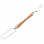 Arbuusi viilutaja kahvel 2-&uuml;hes roostevabast terasest l&otilde;ikeriist Kiirelt ohutu meloni puuviljade serveerimist&ouml;&ouml;riist Kaasaskantav k&ouml;&ouml;gividin S