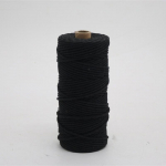 3mm/4mm 100m naturaalne makramee n&ouml;&ouml;r 100% v&auml;rviline puuvillane k&ouml;is K&auml;sitsi valmistatud Boho kodukaunistus K&auml;sit&ouml;&ouml; kudumine j&otilde;ulupulmadekoratsioon 4mm-100m must