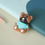 2tk Creative Capybara 3D multifilmi kujuga pliiatsiteritaja armas pliiatsinoaga, lapsele m&otilde;eldud plastikust lauaarvuti nipsasjad kooli kirjatarbed, kingitus