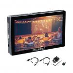 Feelworld P6X 5,5-tolline DSLR-kaamera v&auml;limonitor alumiiniumsulamist videomonitor puutetundlik juhtpaneel