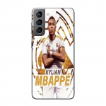Coque Maniacase pourSamsung Galaxy S21 5g Kylian Mbappe Real Madrid wallpaper celebration