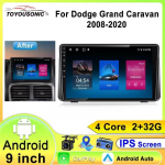 Autoraadio Android Chrysler Grand Voyager 5 2011 - 2015 jaoks Dodge Grand Caravan 2008-2020 jaoks M&auml;ngija Multimeedia GPS 4-core 2GB+32GB