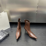 moodne terava varbaga naiste poolsaapad, must pruun valge 2024 uustulnuk Must beež pruun peopumbad kingad taga lukuga talvesaapad 225 valge