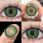EYESHARE Colored Contact Lenses New Black Natural Contact Lenses Starry Blue Contact Lenses Dark Green Fashion Lenses 1 Pair