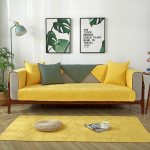 Nordic Leaf print Diivanir&auml;tik Nelja hooaja universaalsed diivanikatted Moodne diivanikate elutuppa libisemiskindel diivanikate 70*70cm kohv