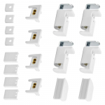 Akna plisseeritud ruloode kronstein Lisatarvikute komplektid Rullkardinate klambrite osad